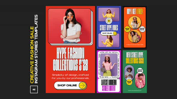 Creative Fashion Sale Instagram Stories - VideoHive 48049013