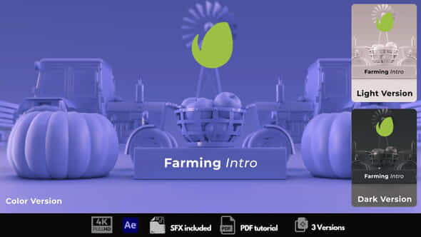 Farming Logo - VideoHive 50434725