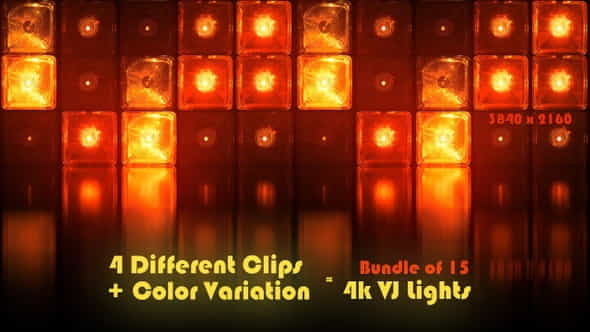 Vj Cube Lights Stage Reflectors - VideoHive 25875896