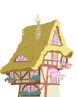 my little pony house sprite