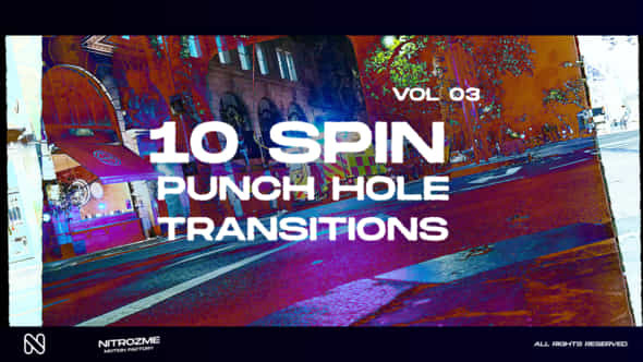 Punch Hole Spin - VideoHive 44940761