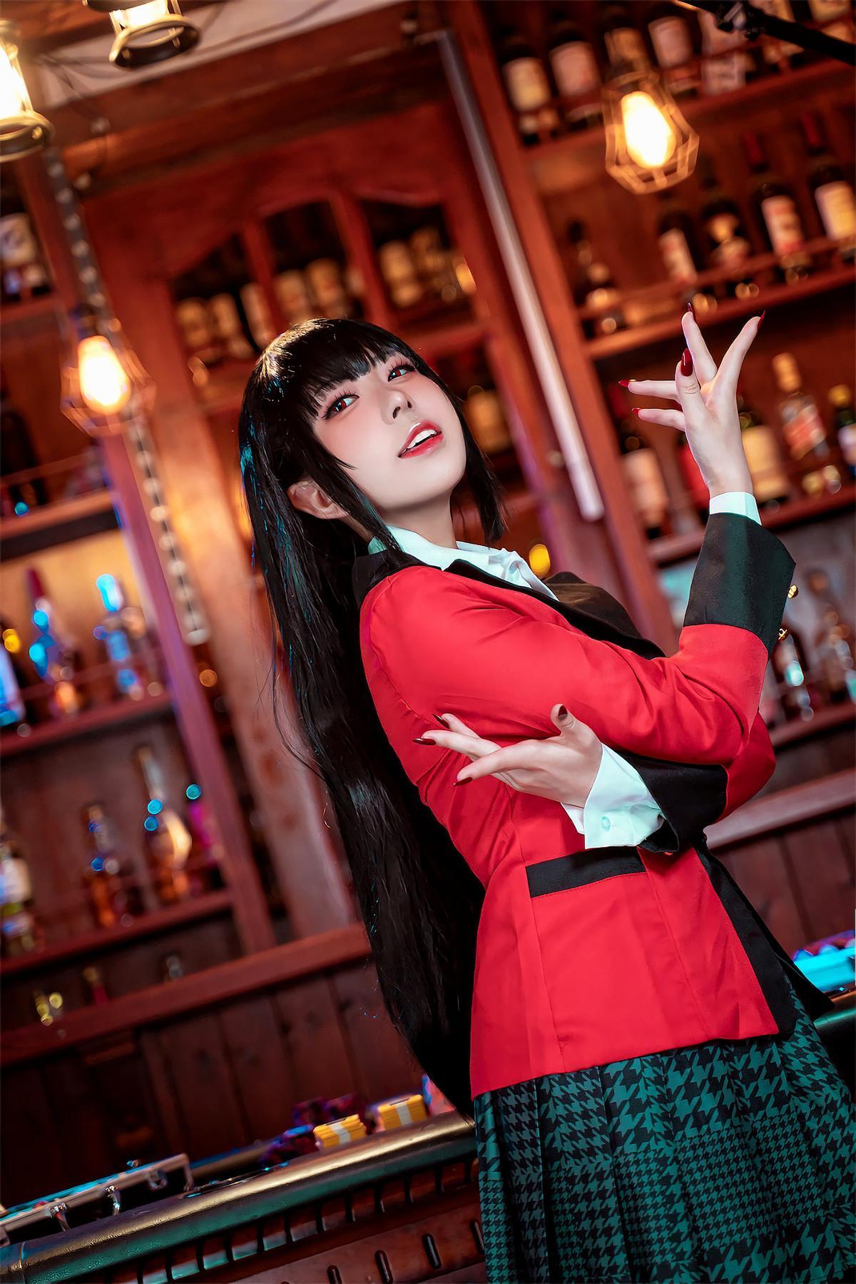 Cosplay 虎森森 蛇喰梦子 Jabami Yumeko(8)