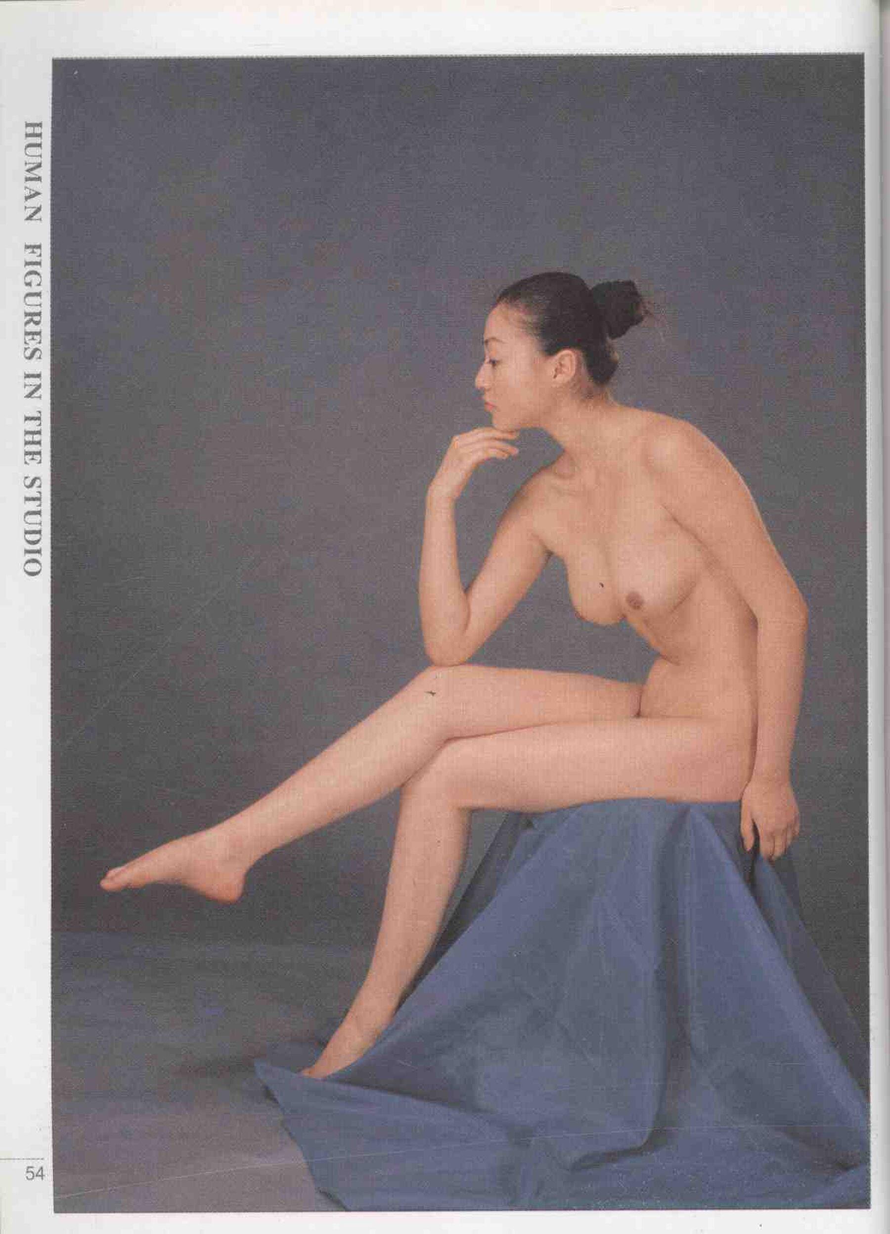 书籍扫描 实用人体模特摄影·坐姿篇(59)