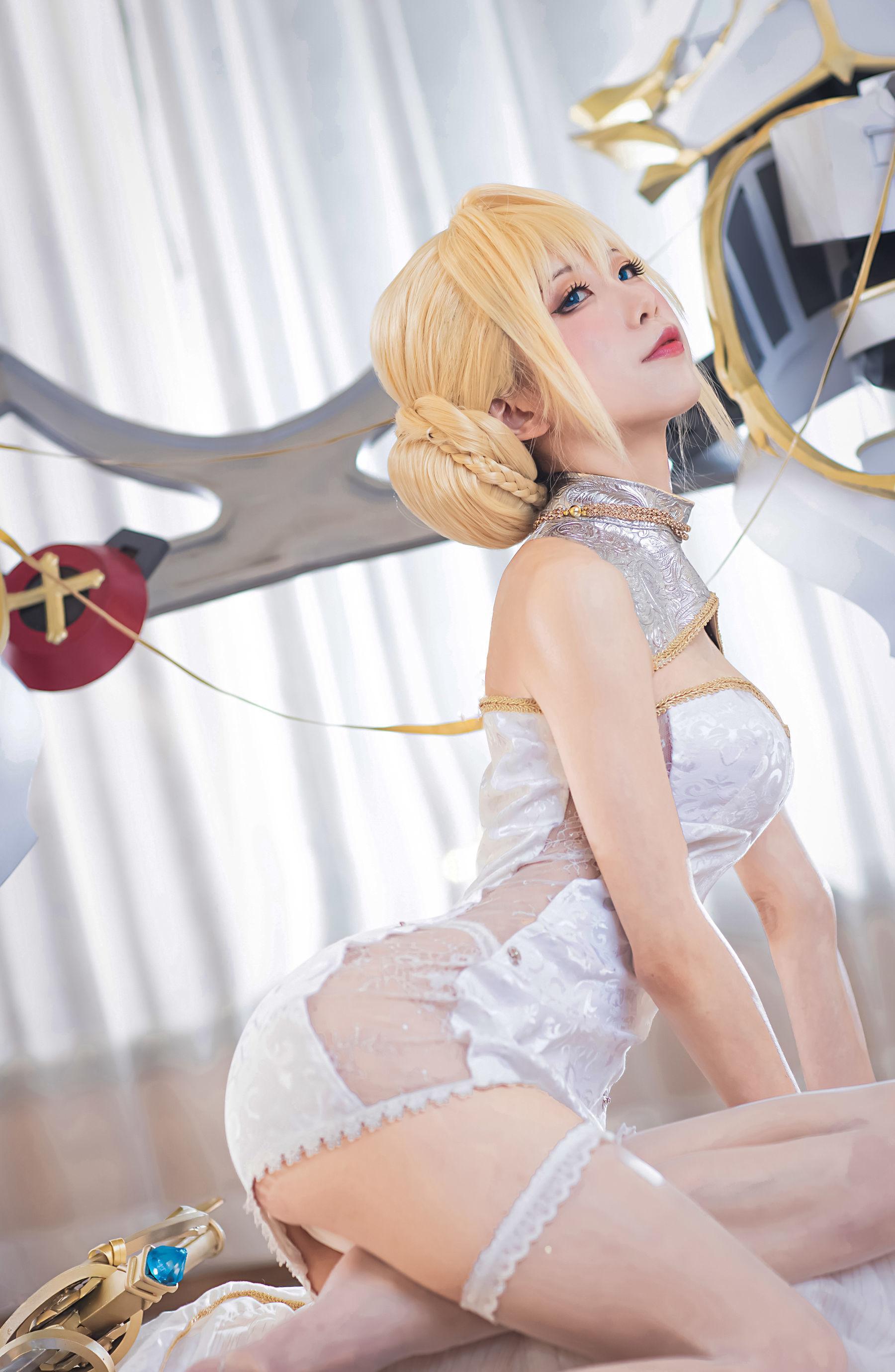 [网红COSER] 水淼aqua – 圣女贞德 写真集(1)