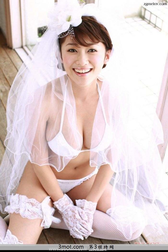 AV美女原幹恵火辣辣的内衣婚纱照[30P](7)