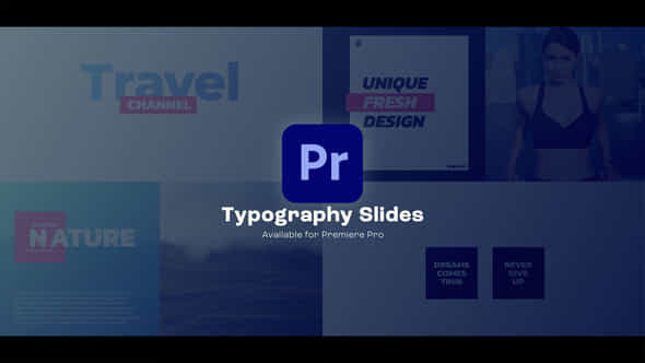 Typography Slides - VideoHive 47508494