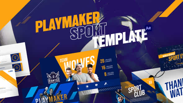 Playmaker Creative Sport - VideoHive 43419513