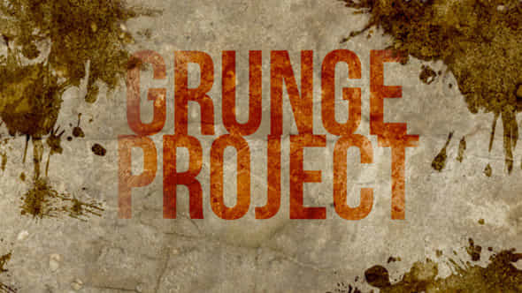 The Grunge Project - VideoHive 3883798