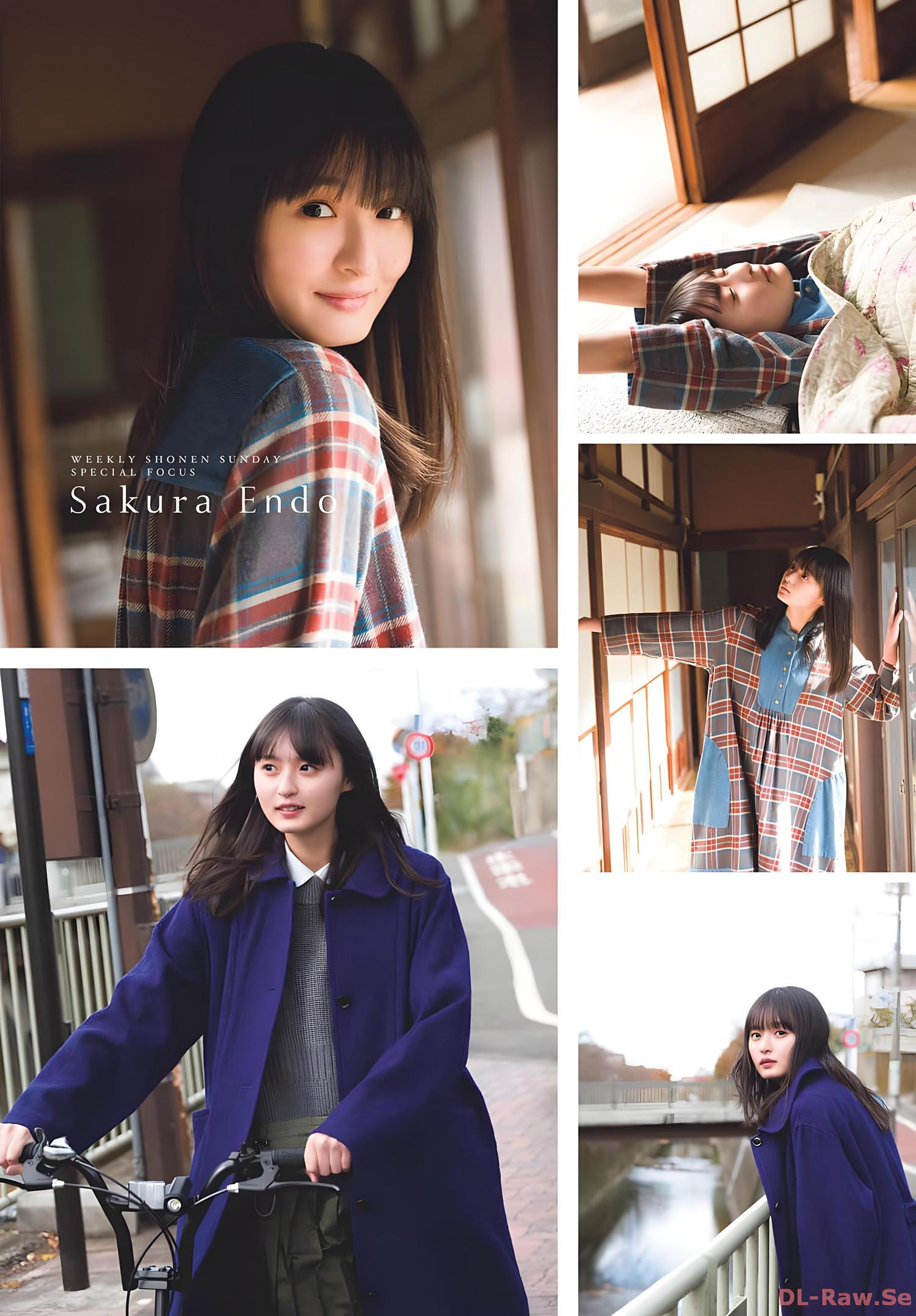 Sakura Endo 遠藤さくら, Shonen Sunday 2024 No.6 (週刊少年サンデー 2024年6号)(9)