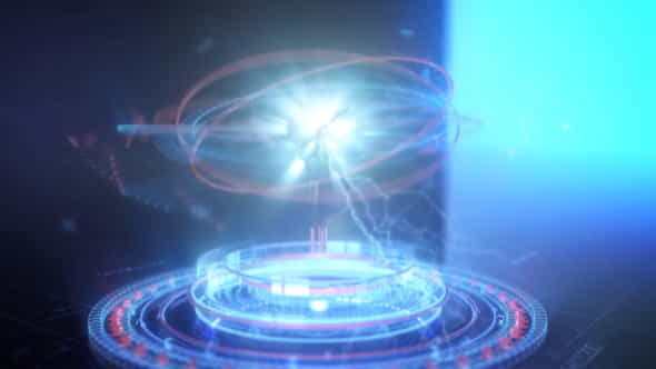 Futuristic Energy Circles Logo - VideoHive 15092126