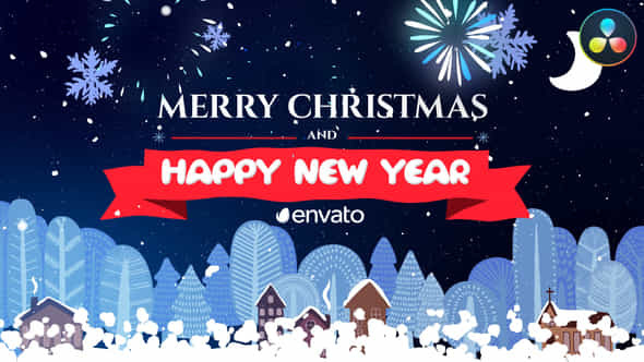 Cartoon Christmas Greetings - VideoHive 41061598