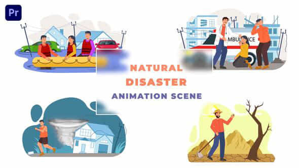 Natural Disaster Situation - VideoHive 43419108