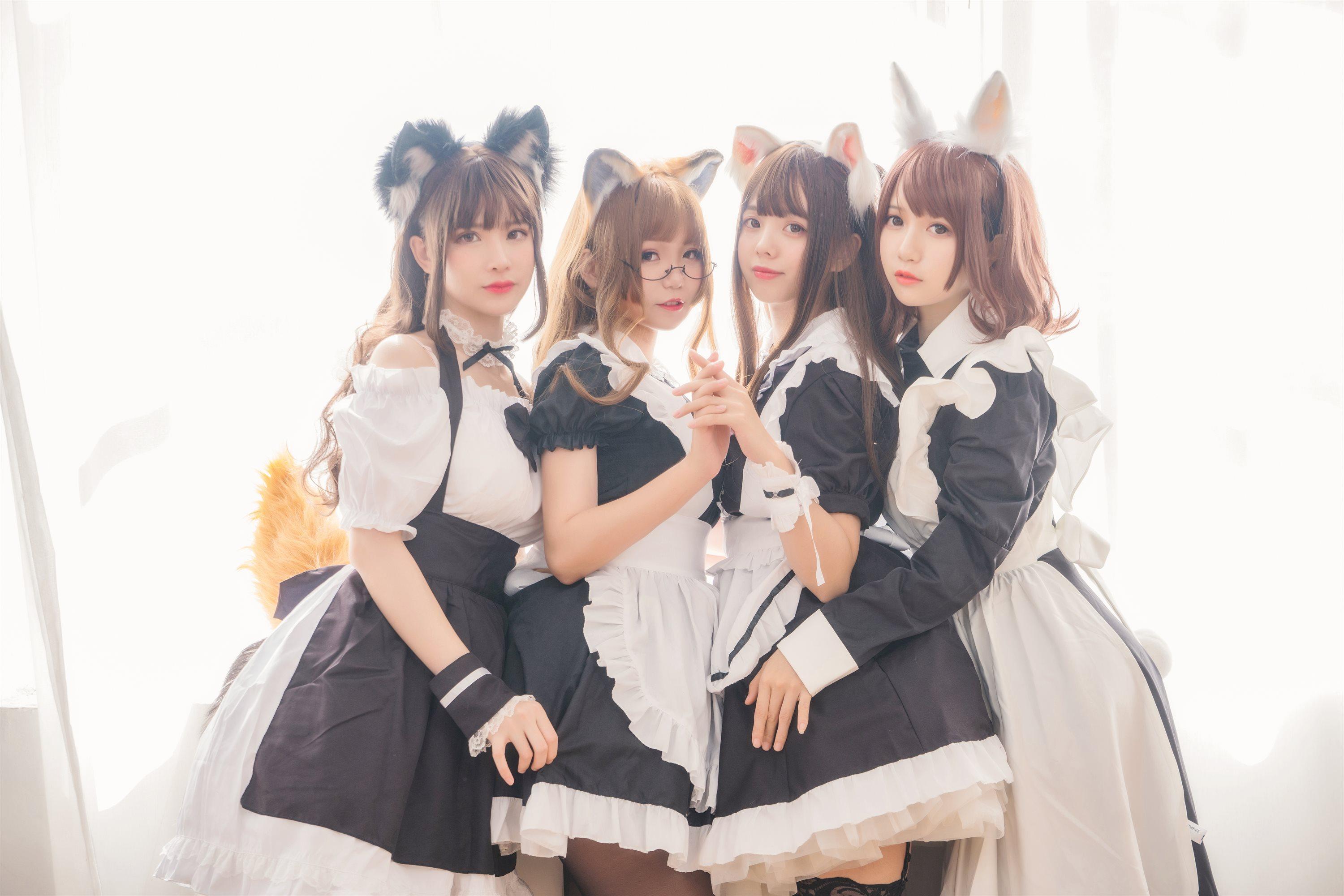 白金Saki-小野妹子w×宅夏×前羽 四人彼女电子档(30)