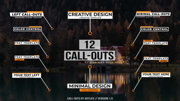 Callout Titles After Effects - VideoHive 49205386