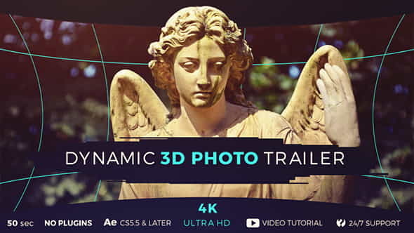 Dynamic 3D Photo Trailer - VideoHive 17798000