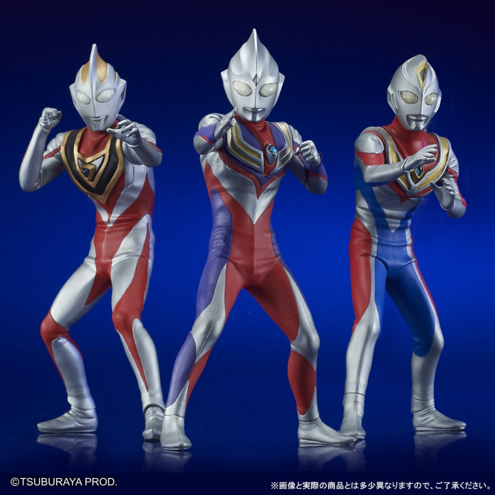 Ultraman - Ultra New Generation TDG (Tiga/Dyna/Gaia) Set (Tsuburaya Prod) U1Q6KLFa_o