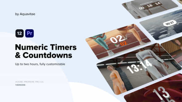 Numeric Timers - VideoHive 37263582
