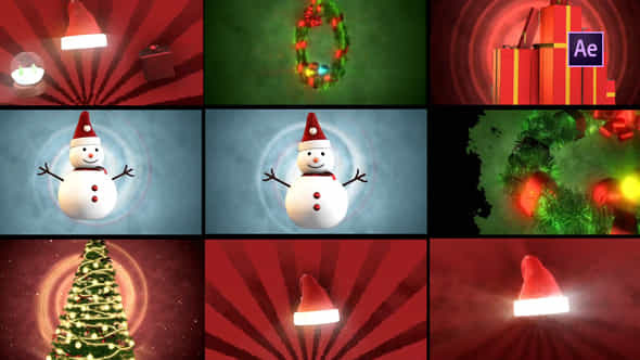 Christmas Creative Transitions - VideoHive 41985541