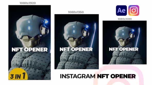 Instagram NFT Opener Promo - VideoHive 37184724