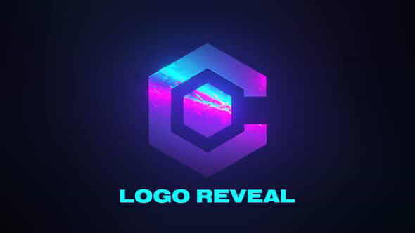 Flashing Metallic Logo Reveal - VideoHive 53147211