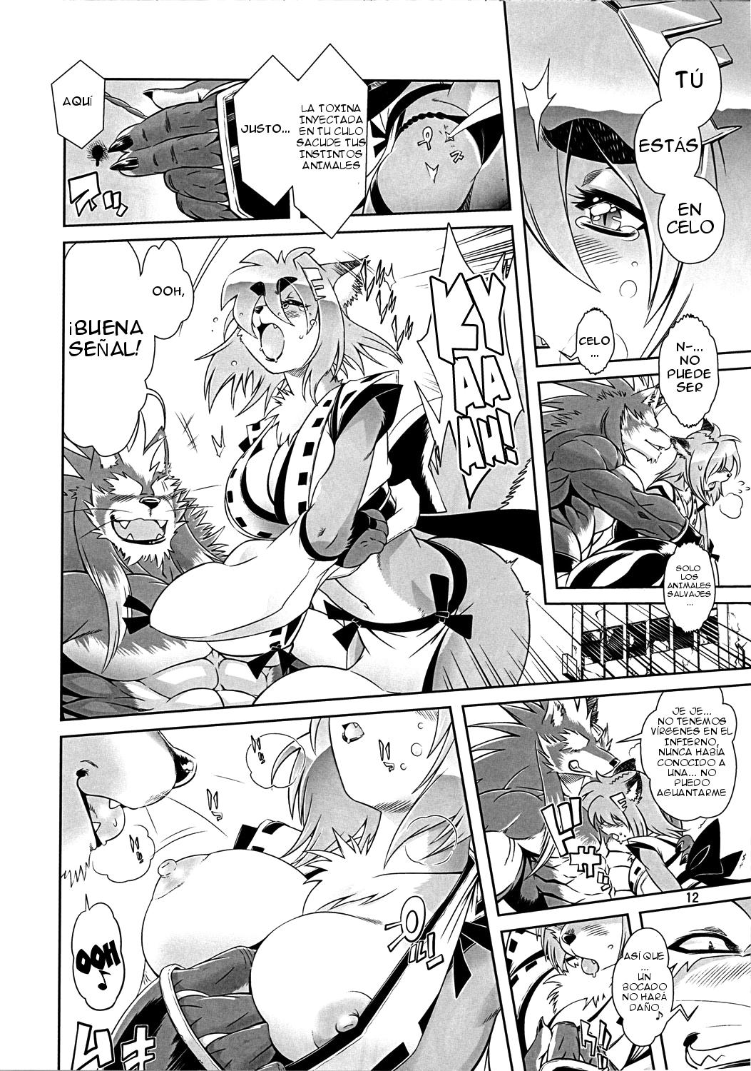 (Fur-st 2) [Sweet Taste (Amakuchi)] Mahou no Juujin Foxy Rena Chapter-1 - 11