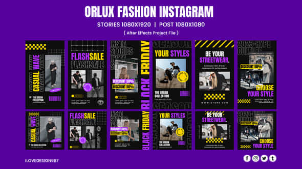 Orlux Fashion Instagram - VideoHive 47564010