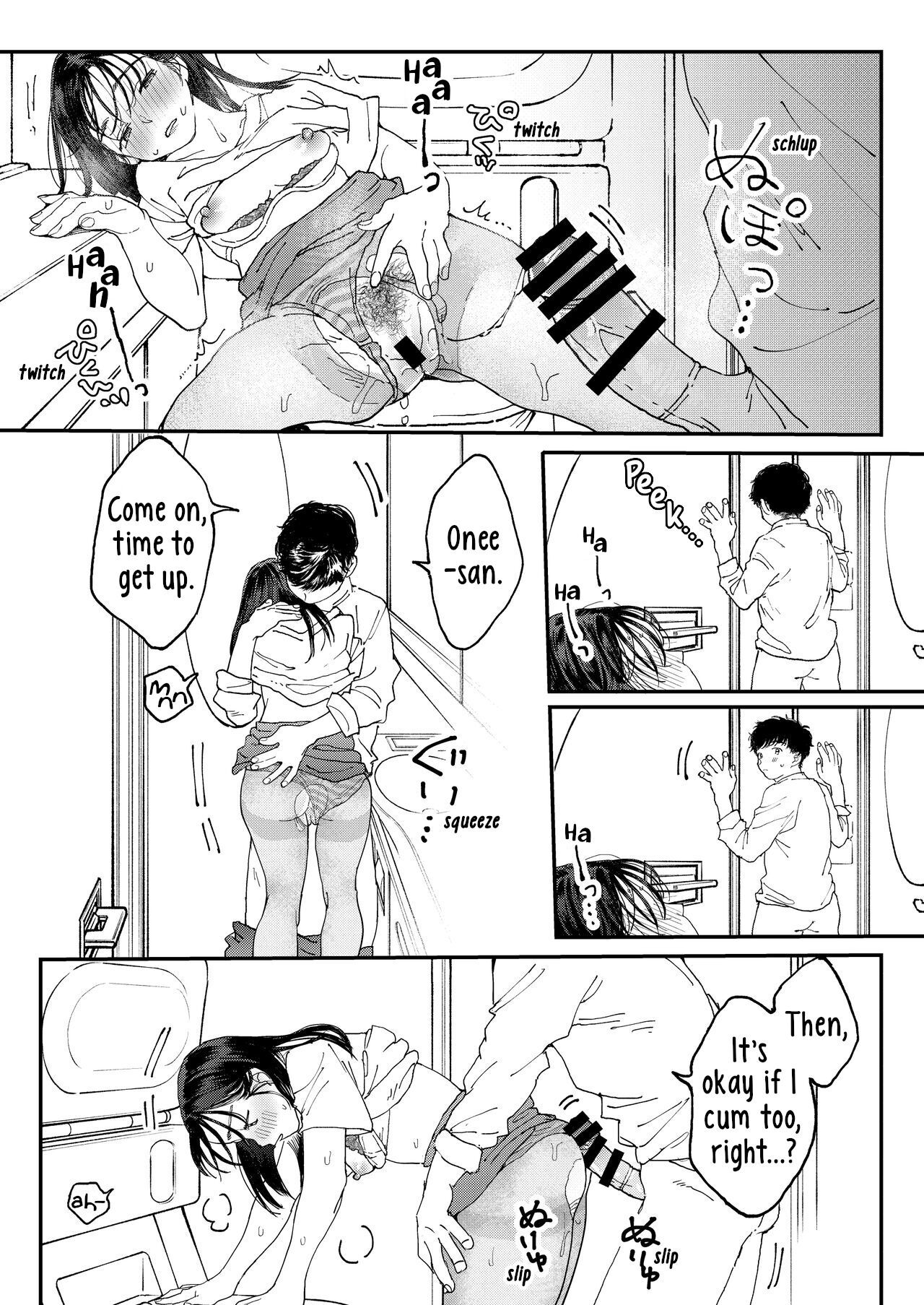 [Denbu Momo] Muramura OL-san wa Hikouki no Naka demo Seiyoku o Mitashitai  Horny OL-san, even on an Airplane, Wants To Satisfy Her Sexual Desires [English] [Digital]