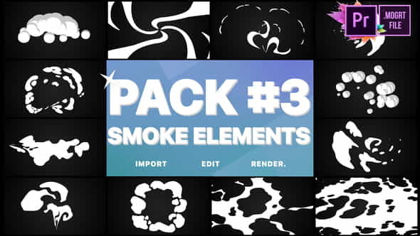 Smoke Elements Pack 03 | - VideoHive 24982316