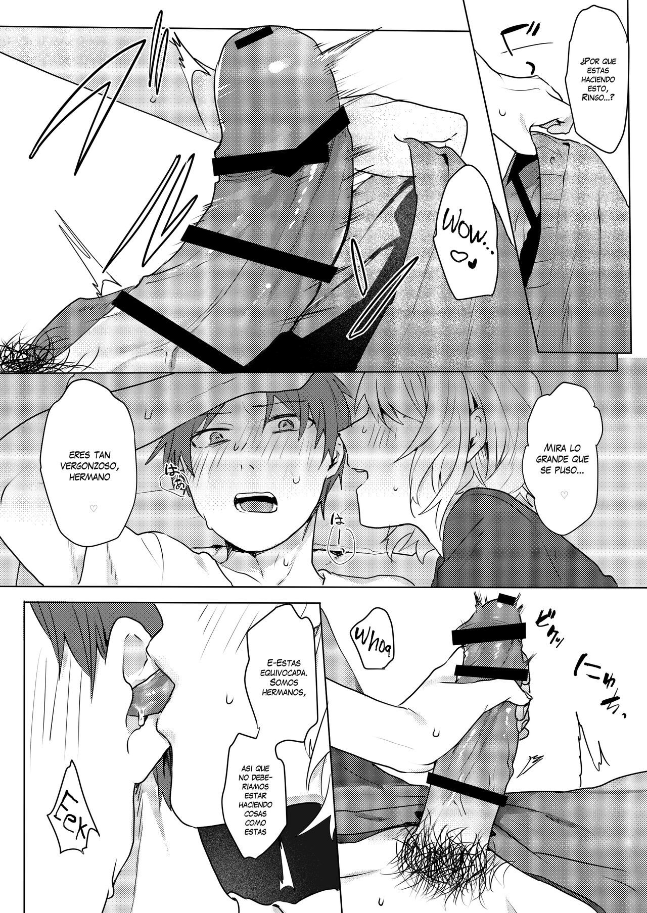 [Negiyashiki (Moegi)] Onii-chan Yuuwaku Keikaku [Spanish] [VarKatzas666]