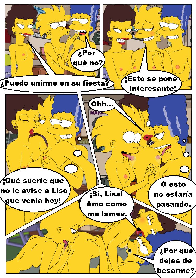 Lisa en la Universidad – Comic XXX - 12