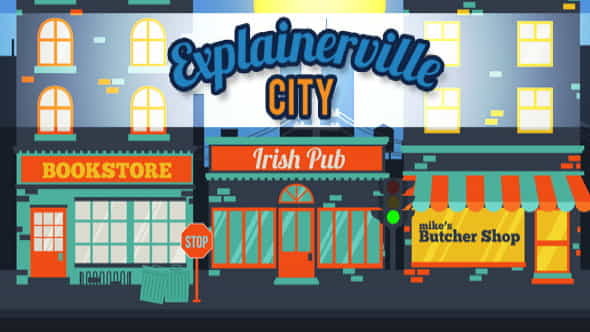 Explainerville City - VideoHive 6750947