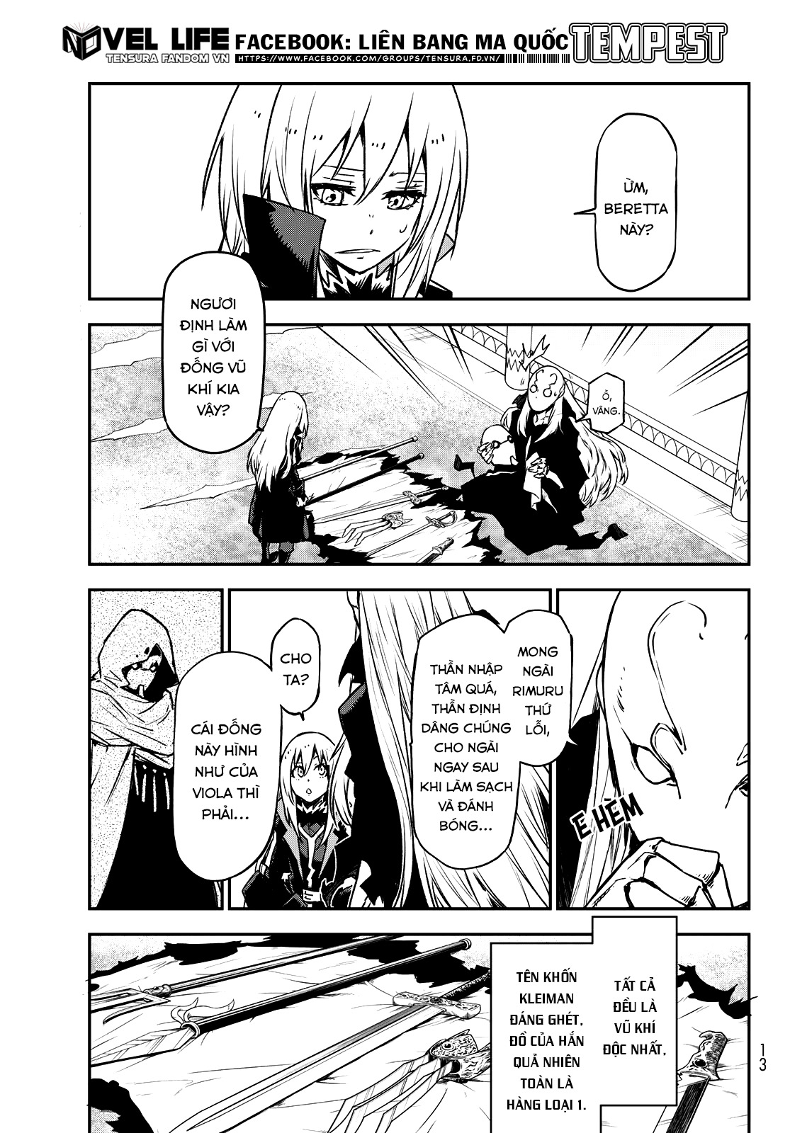Tái sinh thành bọng nhớt Chap 86 . Next Chap 87