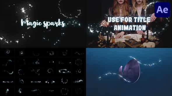 Magic Sparks Pack for After - VideoHive 38161807