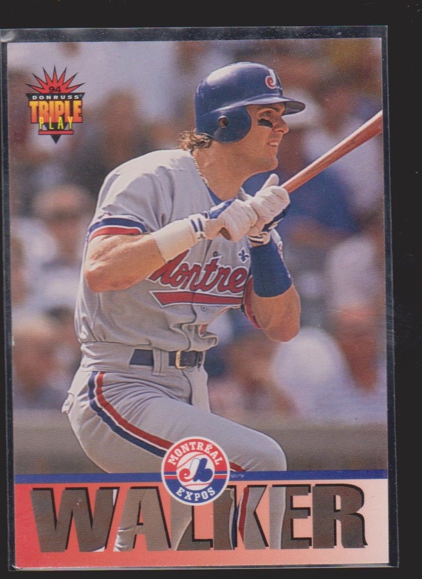 Larry Walker Cards Inserts Vintage Premium Collection LOOK - Picture 34 of 125
