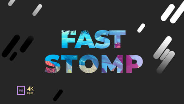 Fast Stomp Intro Modern Dynamic Opener - VideoHive 25001316