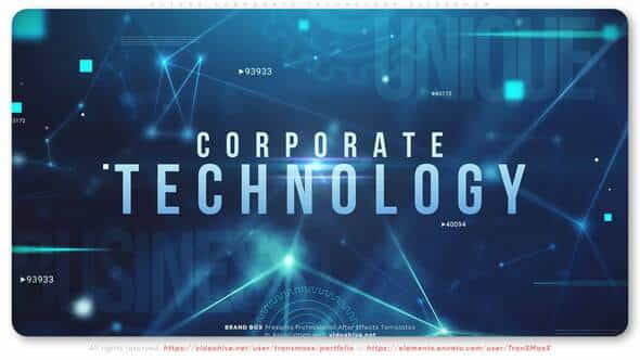 Future Corporate Technology Trailer | - VideoHive 30299857