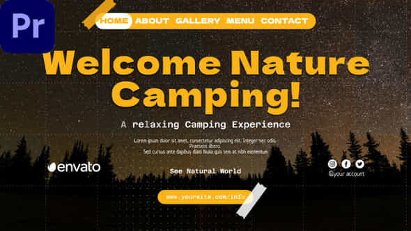 Traveling and Camping - VideoHive 40344881