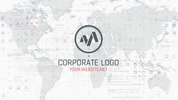 Corporate Map Logo - VideoHive 25517368