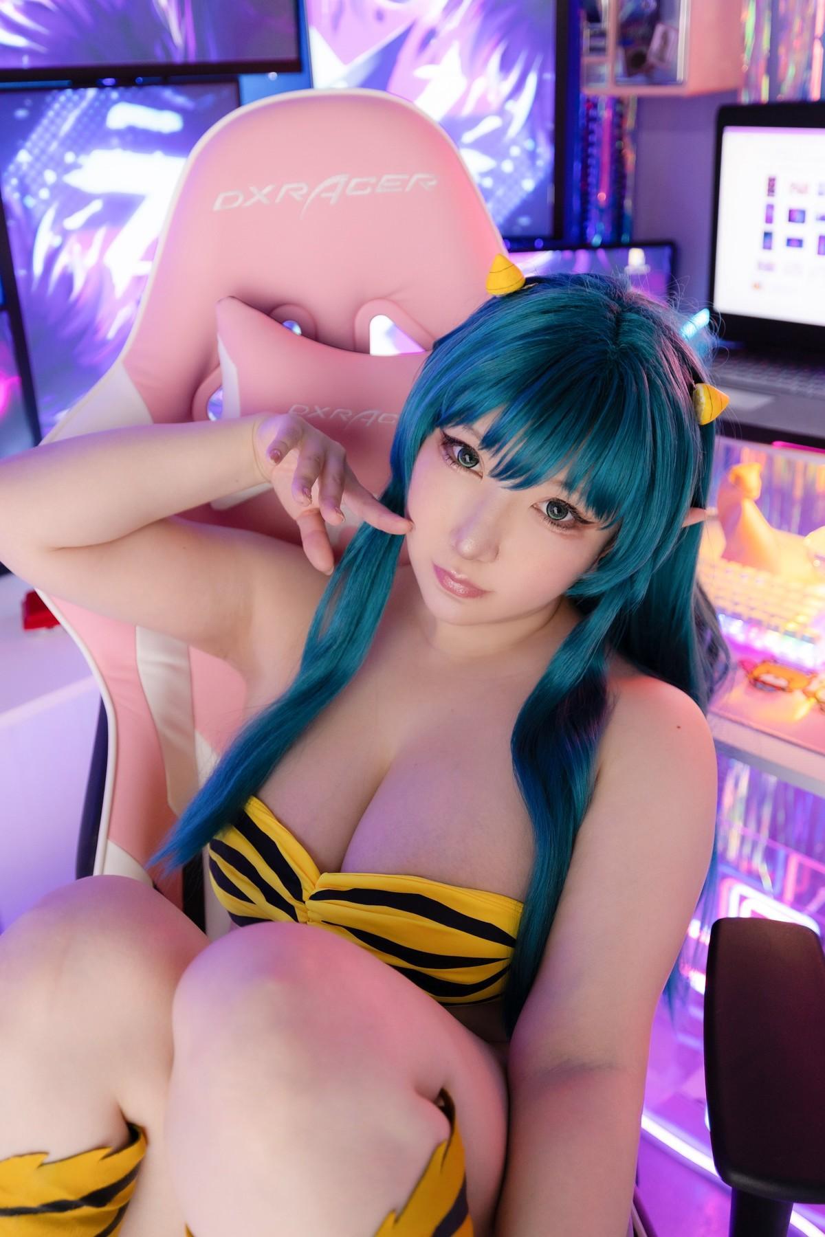 Cosplay SAKUサク Lum ラム うる星やつら Set.02(30)