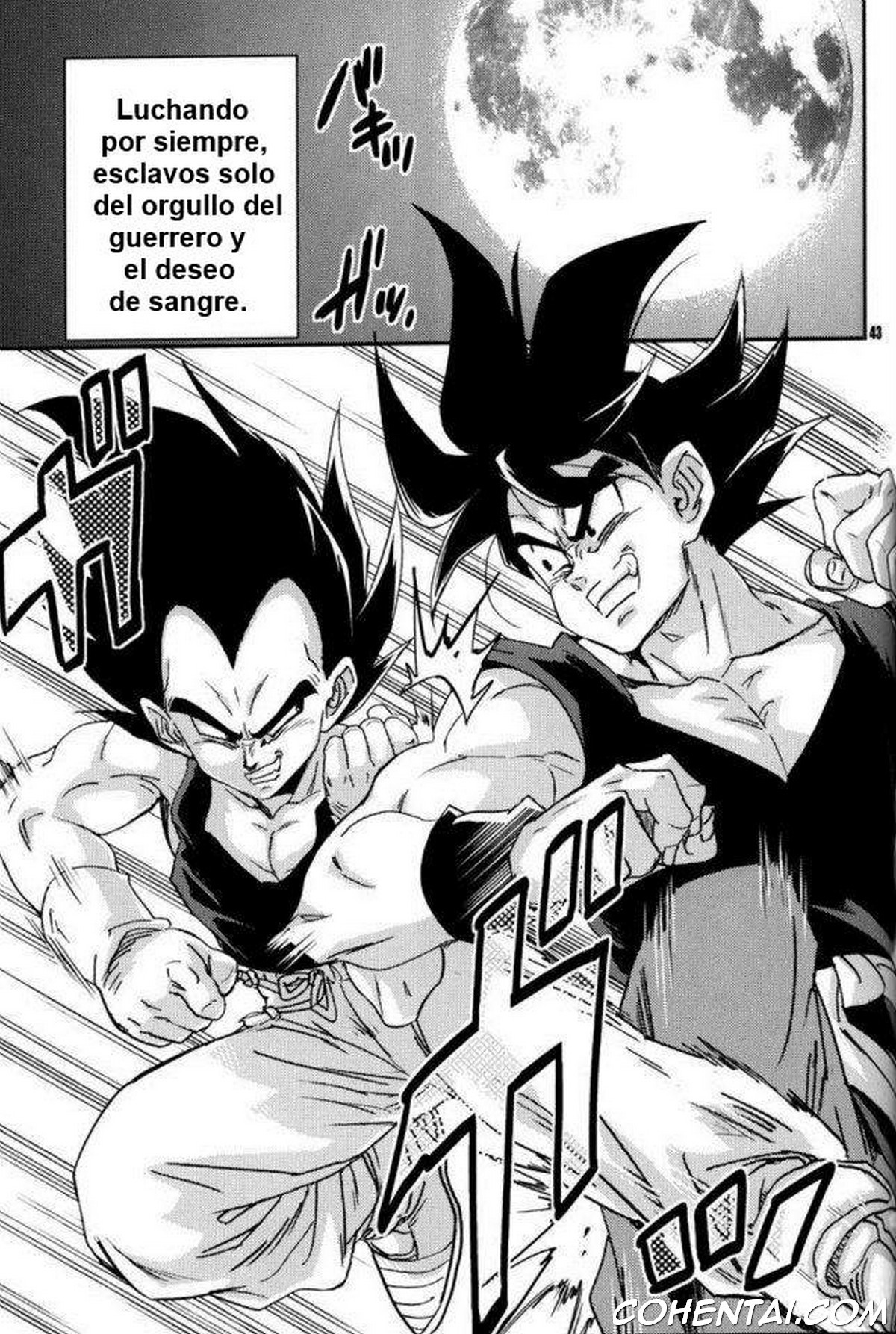 Kemono-tachi wa Furusato o Mezasu (Dragon Ball Z) xxx comics manga porno doujin hentai español sexo 