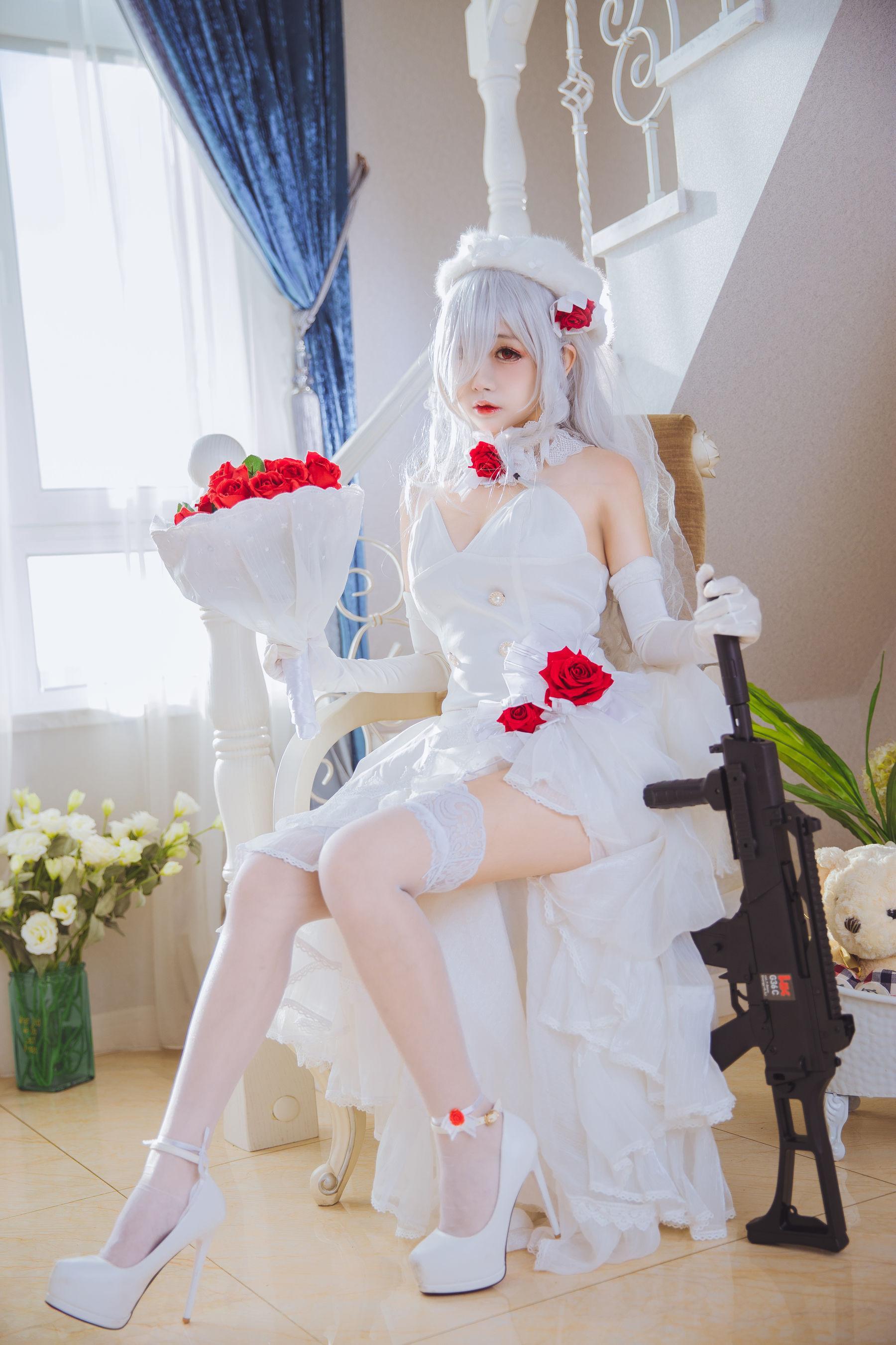 [网红Coser] 日奈娇 《g36c 礼服》 写真集(3)