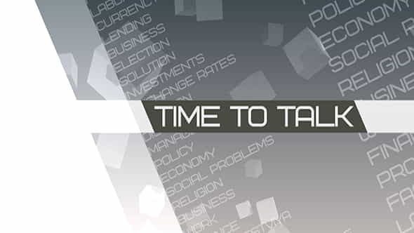 Time to talk (Broadcast Pack) - VideoHive 3055018