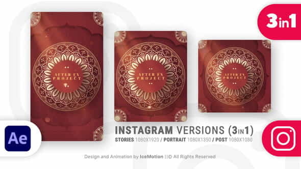 Instagram Ramadan Intro || Ramadan - VideoHive 36555007