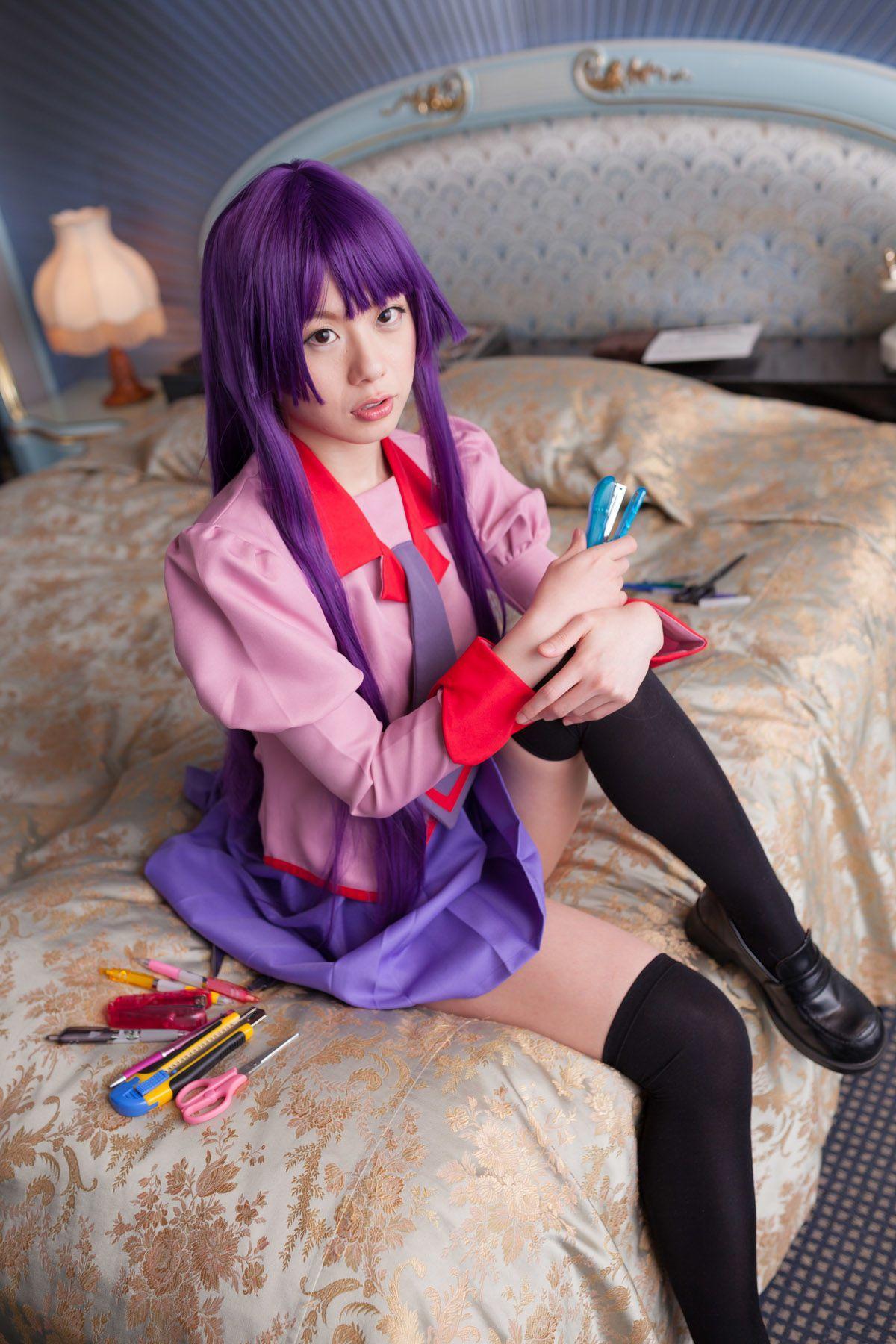 相沢恋 (相泽恋) 《Bakemonogatari(化物語)》Senjougahara Hitagi [@factory] 写真集(16)