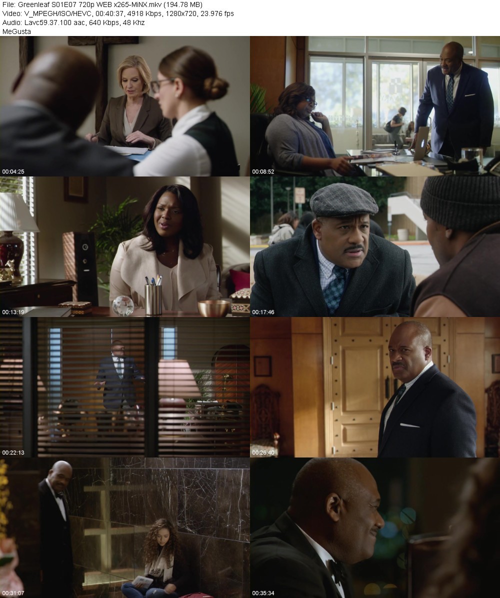 Greenleaf S01E07 720p WEB x265-MiNX