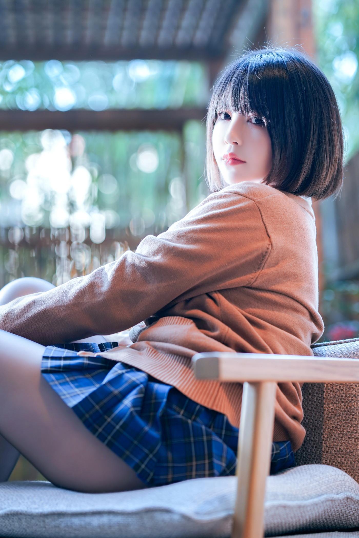 Cosplay 半半子Banbanko 彼女の制服(39)