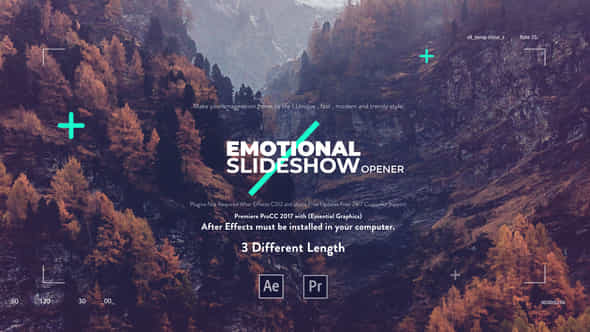 Emotional Slideshow I Opener I Premiere Pro - VideoHive 22087808