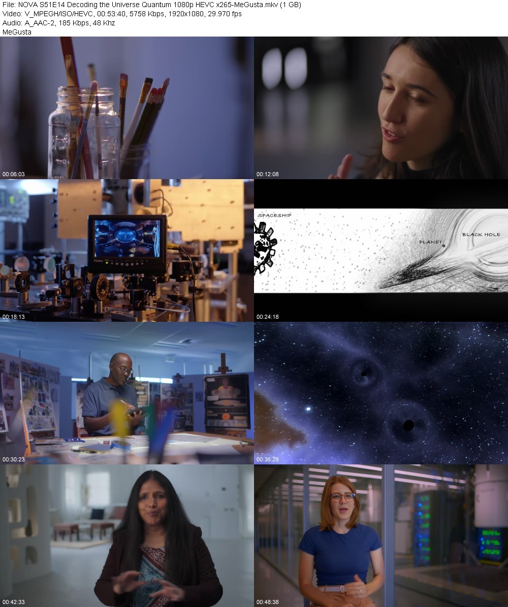 NOVA S51E14 Decoding the Universe Quantum 1080p HEVC x265-MeGusta