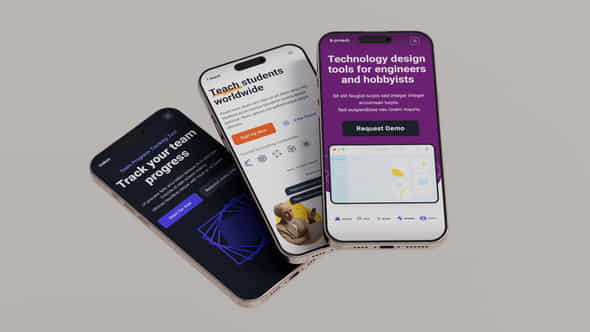 Phone 16 Pro Mockup - VideoHive 56813447