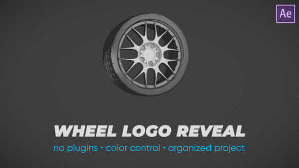 Wheel Logo Reveal - VideoHive 39050727